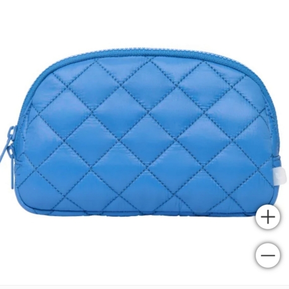 Lolë Unisex Quilted Belt Bag / Sling Bag, nw, Blue - Picture 2 of 7